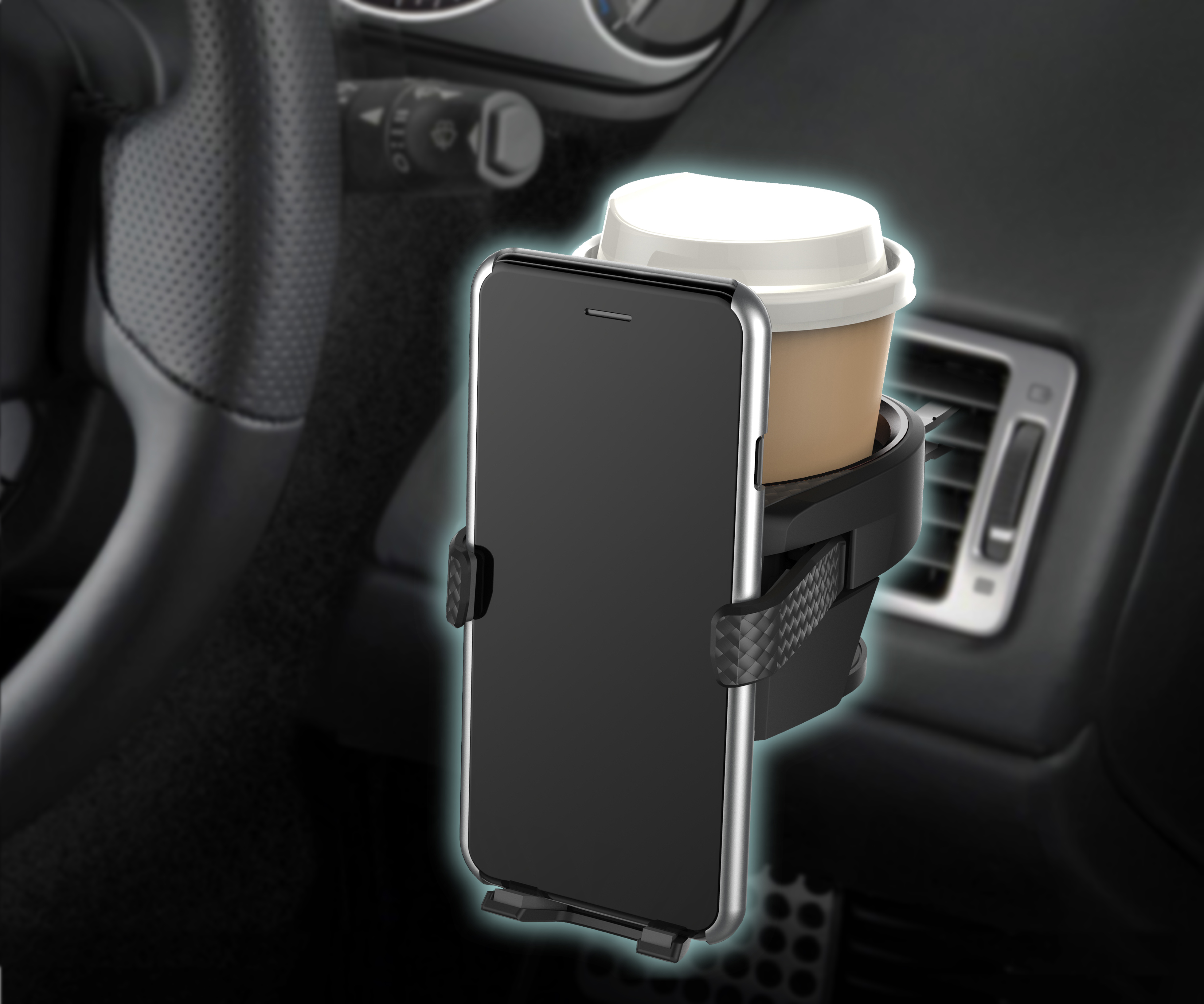 Ashtray, Phone holder, Cup holder, Socket, Licence Plate Product